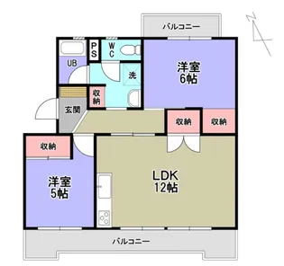 第2松本マンション【2階】の間取り