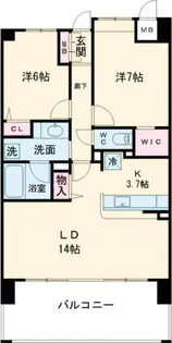 ポレスター茅野【2階】の間取り