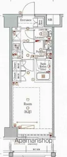 アゼスト堀切菖蒲園II【8階】の間取り