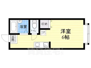 メゾンド・クレッセント【2階】の間取り