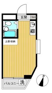 ベルサイユ池上【3階】の間取り