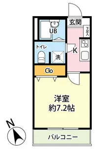 サンシャインヒルズ金沢【1階】の間取り