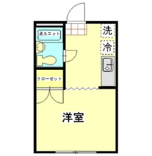 第2アベニュー八木【1階】の間取り
