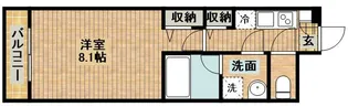 メインステージ武蔵中原ヴィオラ【5階】の間取り