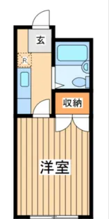 アーバンハイム府中【1階】の間取り
