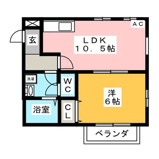 トーマスIII【2階】の間取り