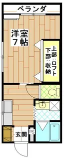 レジデンスマイ【1階】の間取り