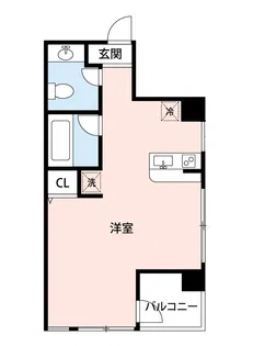 アーバン・ビルドI【9階】の間取り