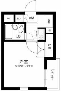 サンパレス吉祥寺【4階】の間取り