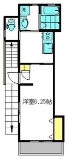 プレジール戸越【2階】の間取り
