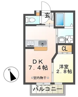 Pure Stream.com 丹木町【1階】の間取り