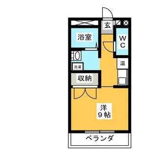 キャンパスサイド【3階】の間取り