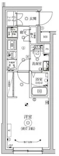 ベルシードステアー新中野【2階】の間取り