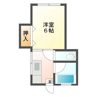 メゾンド・ミラージュ【1階】の間取り