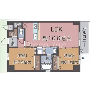 iTM【7階】の間取り