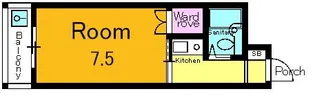 パサージュM【3階】の間取り