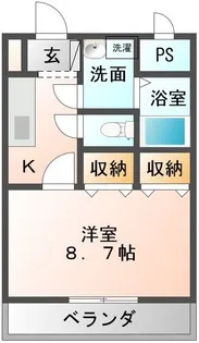 モンシェモアII【5階】の間取り