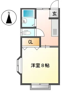 エスティー長峰【2階】の間取り