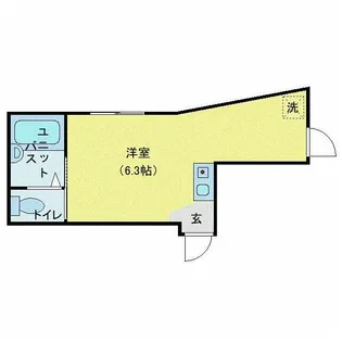 ピタアタ柴又【1階】の間取り
