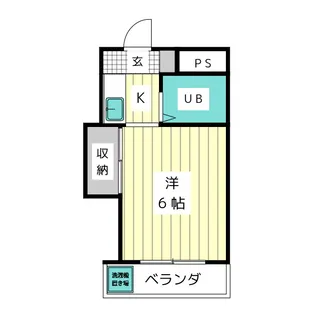 VIP IN 向山【2階】の間取り