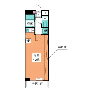 ホワイトマンション【2階】の間取り