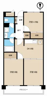 柳屋ビル【3階】の間取り