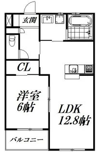 静岡県浜松市中央区曳馬3【マンション】の間取り