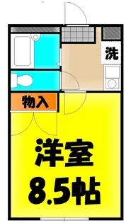 ぽてと1【2階】の間取り