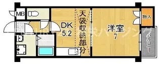 大阪府大阪市鶴見区今津南1【マンション】の間取り
