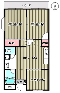 東京都豊島区高松3【マンション】の間取り