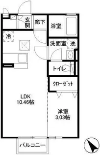 エスポワール文京【2階】の間取り