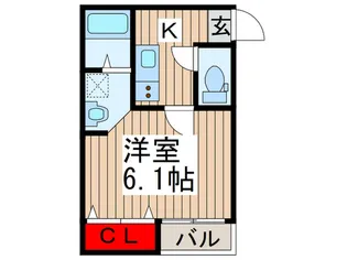 ヴィラート上尾春日【2階】の間取り