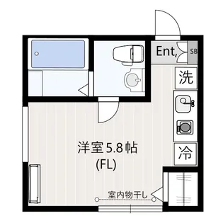 横浜山手アパートメント【1階】の間取り
