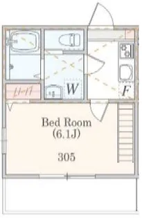 アザーレパッシオ新百合ヶ丘B【3階】の間取り