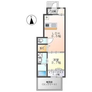 神奈川県川崎市川崎区大島5【アパート】の間取り