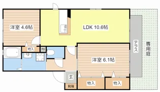 VITA LARGO【1階】の間取り