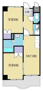 カーサクッチョロ【3階】の間取り