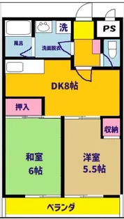 明生ビル【6階】の間取り