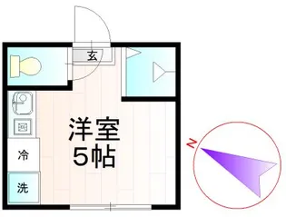 神奈川県川崎市川崎区浜町1【アパート】の間取り