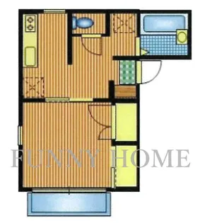 サンライズポイント【2階】の間取り