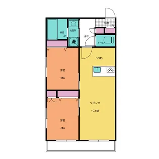 EL CIELO【1階】の間取り