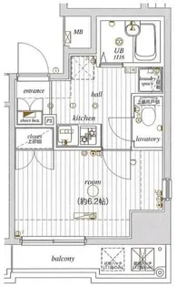 レピュア大塚【5階】の間取り