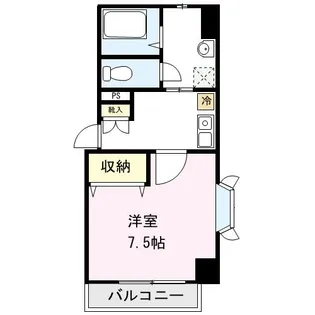 アベニュー・ビー【2階】の間取り