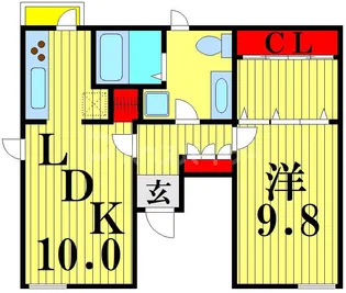 Y’s-6【4階】の間取り