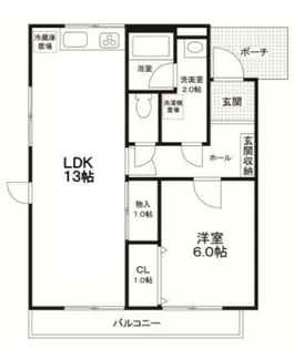 プリマヴェーラ代々木A棟【2階】の間取り