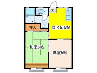 CASA ESTACION【2階】の間取り