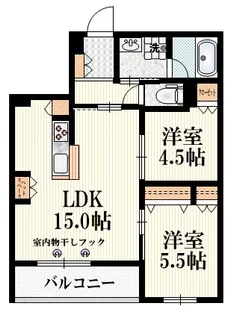 東京都杉並区高円寺南1【マンション】の間取り