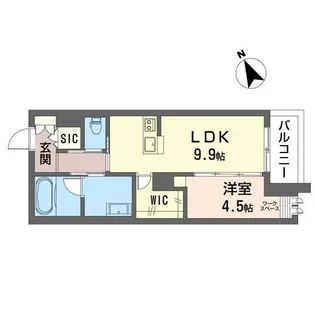 ラフィーナ【2階】の間取り