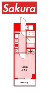 ルーブル川崎都町弐番館【2階】の間取り