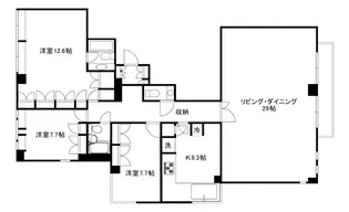 シャネックス【2階】の間取り